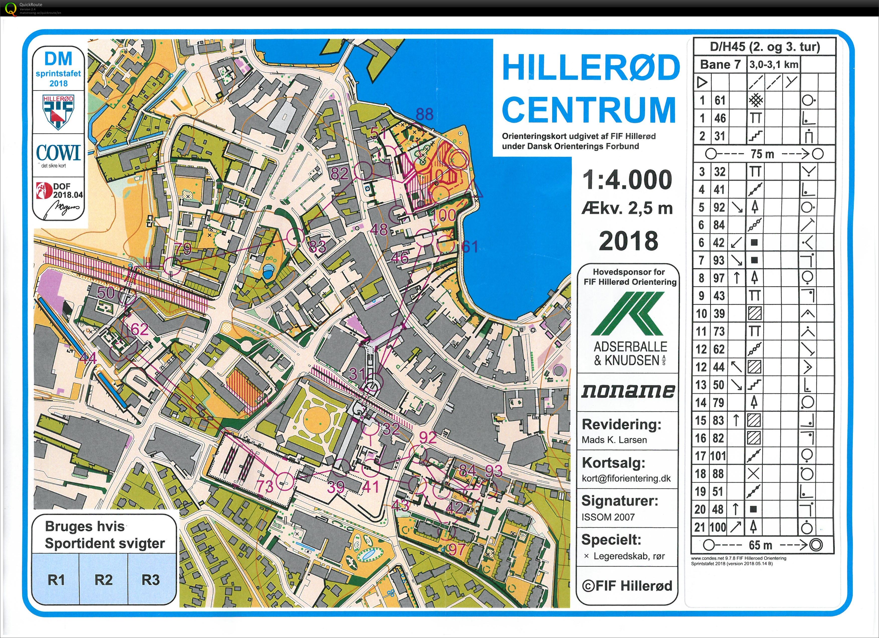 DM sprintstafet - HD45 - 3.tur (2018-05-27)