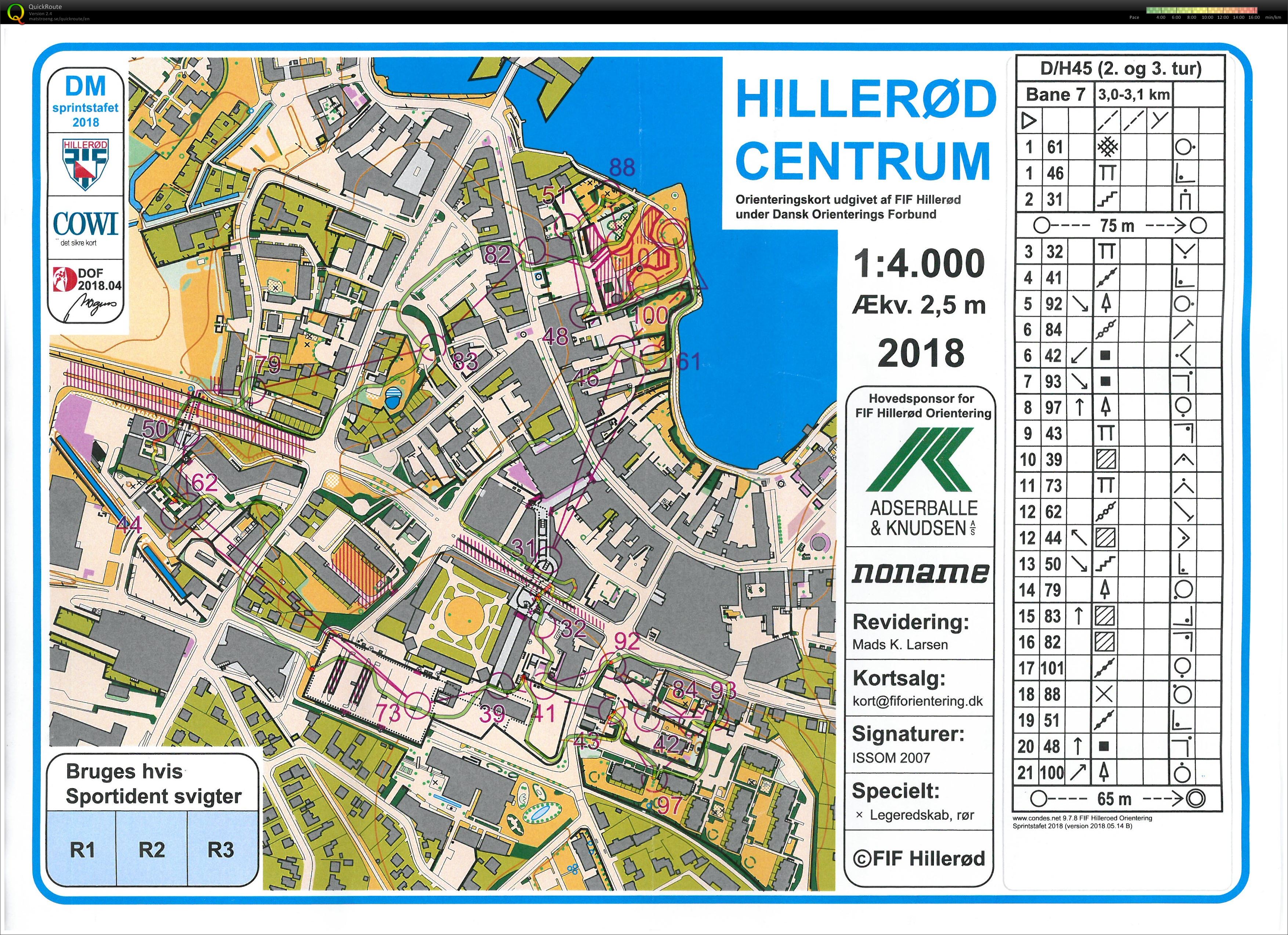 DM sprintstafet - HD45 - 3.tur (27-05-2018)