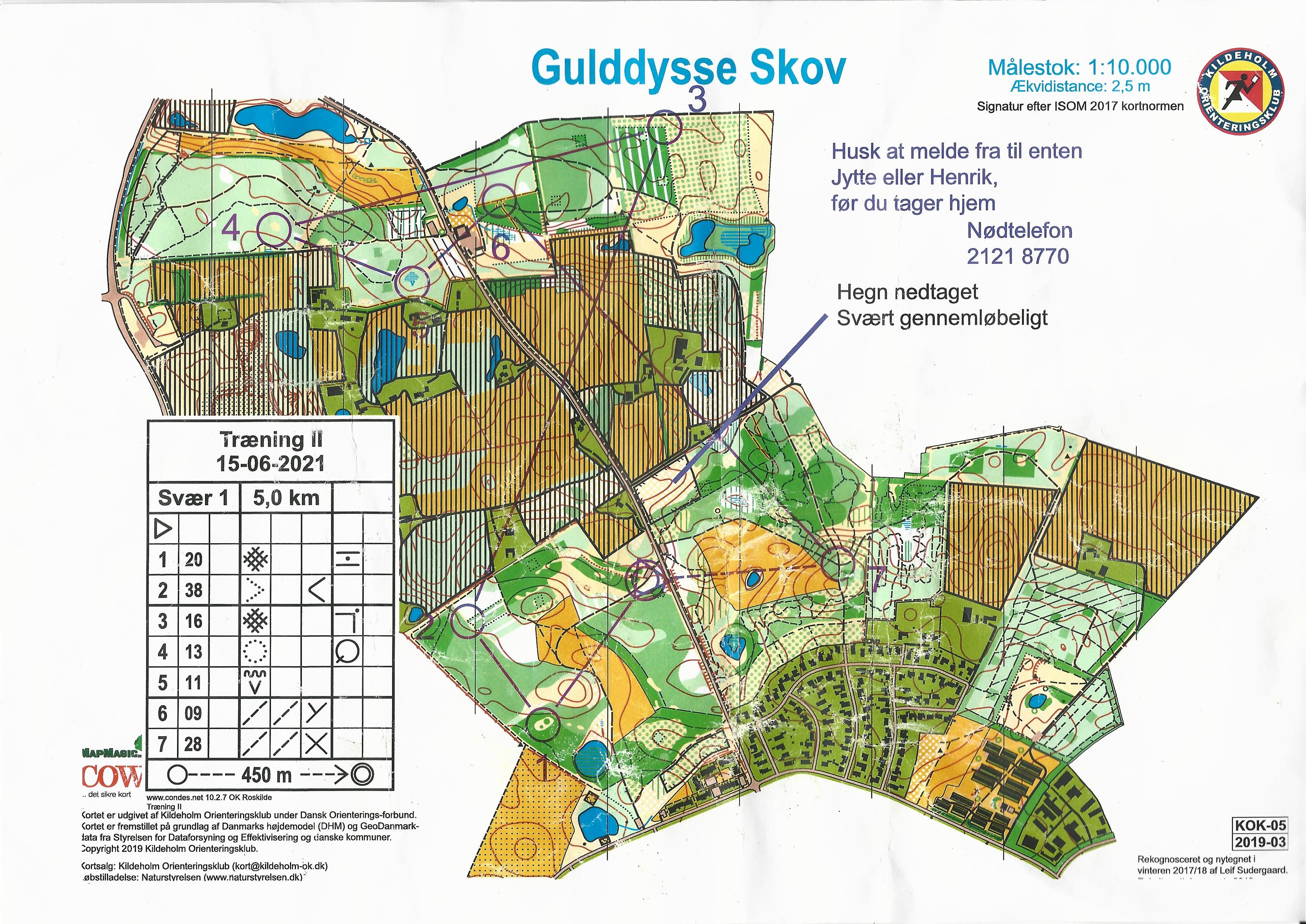 Træning, Gulddysse Skov (2021-06-15)