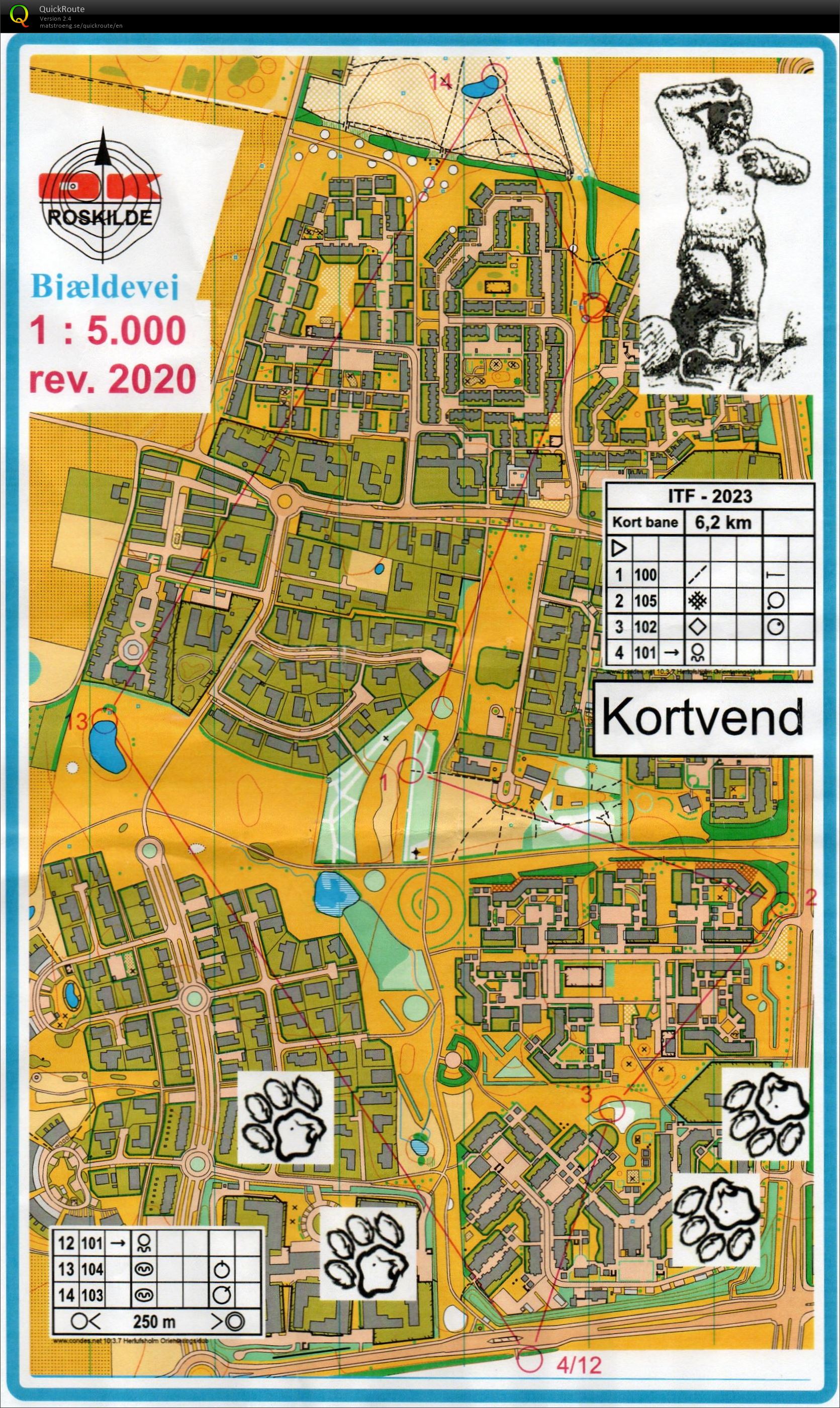 I Troldens Fodspor - kort bane del1 + 3 (05-03-2023)