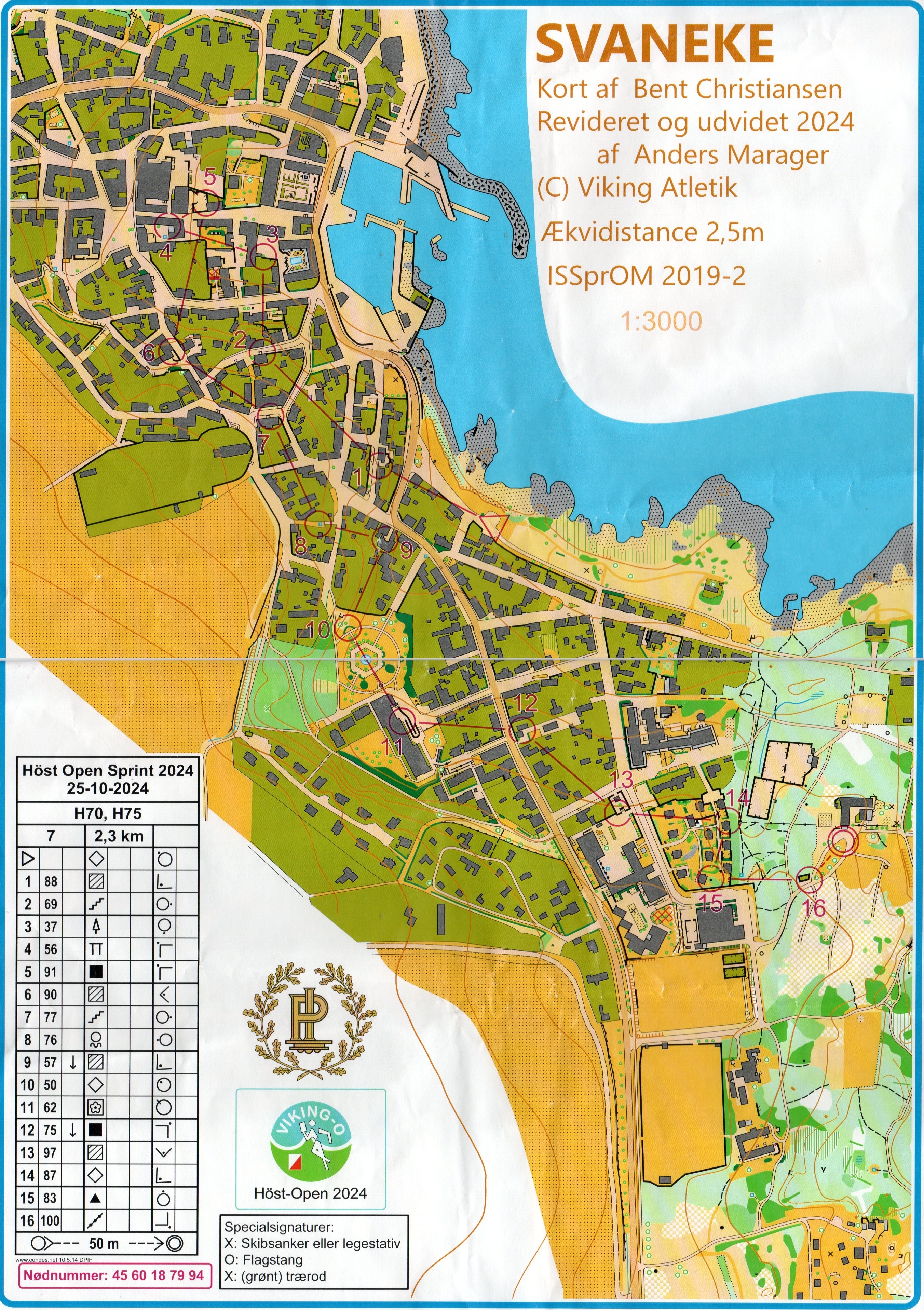 Höst Open sprint, H75 (25.10.2024)