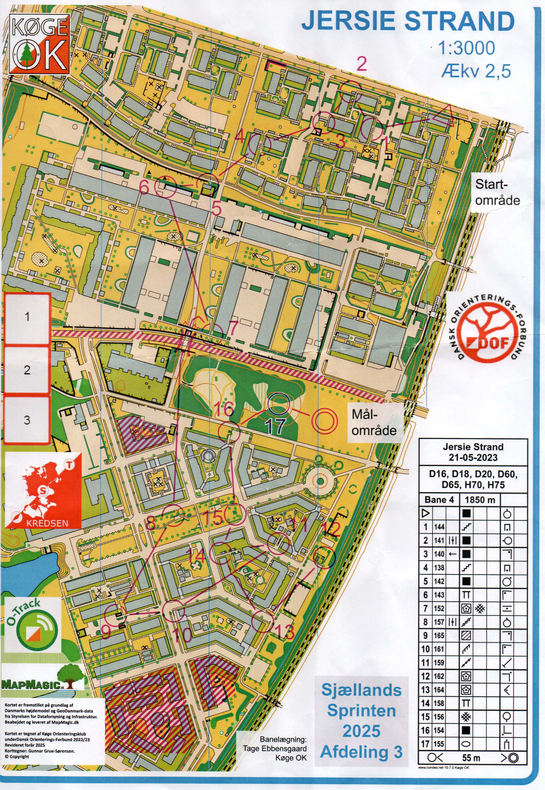 Sjællandssprinten 3, H75 (11-05-2025)